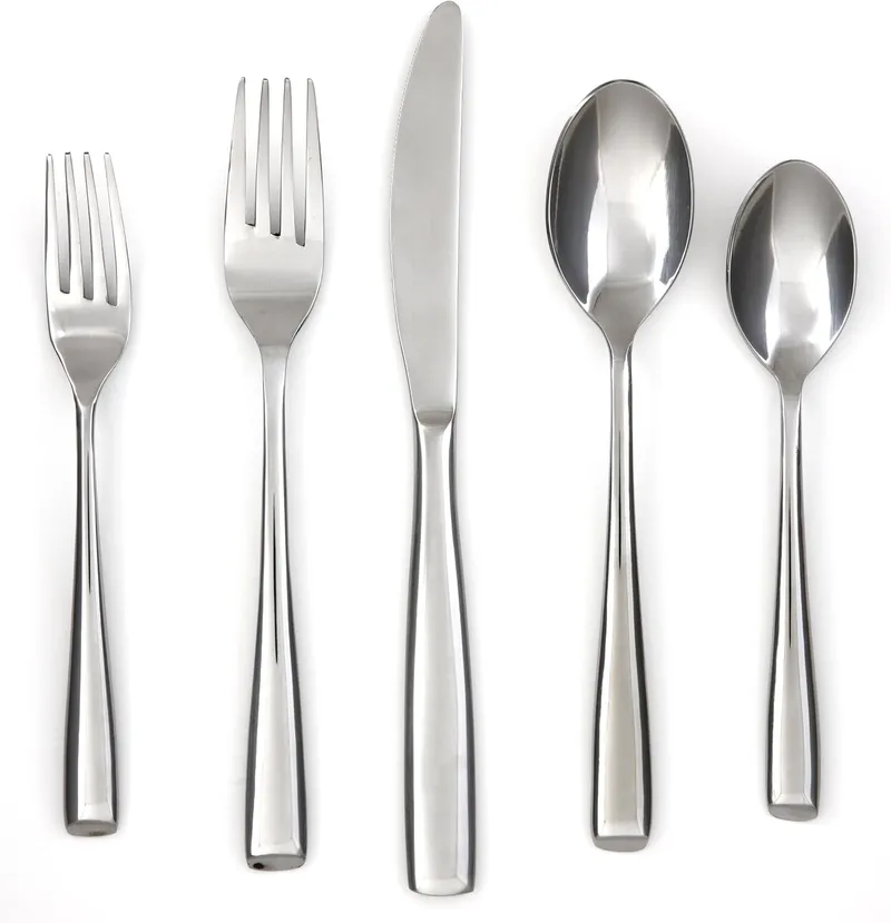 Cambridge Silversmiths Rachel Mirror 20-Piece Flatware Silverware Set